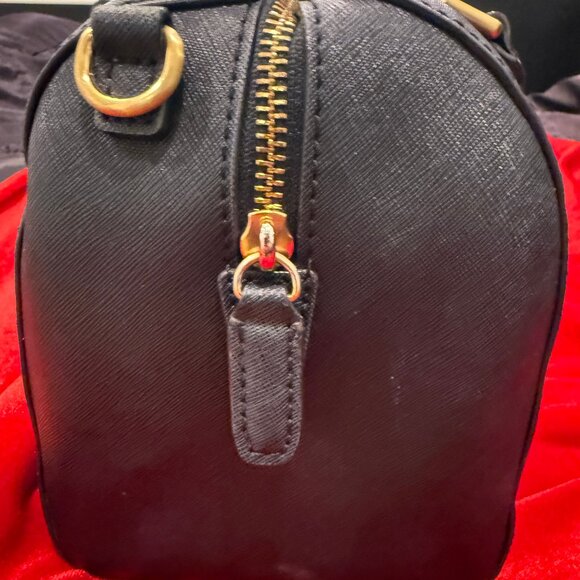 REBECCA MINKOFF BLACK BAG GOLD HARDWARE MEDIUM - Picture 9 of 16